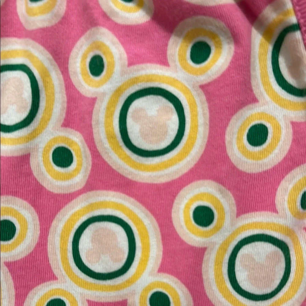 Hanna Andersson 100% Cotton Tank Romper w/ Minnie Mouse Print on Pink - Picture 7 of 12